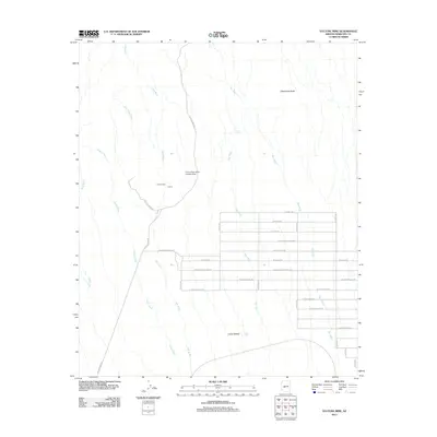 2011 Map of Vulture Mine, 2011 Print