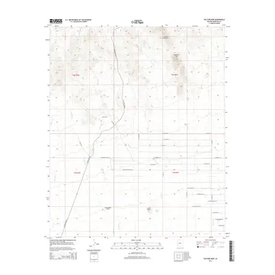 2014 Map of Vulture Mine, 2014 Print