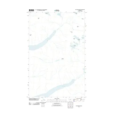 2011 Map of Vulture Peak, 2011 Print