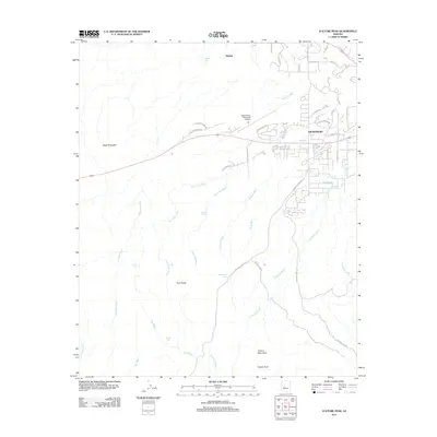 2011 Map of Vulture Peak, 2011 Print