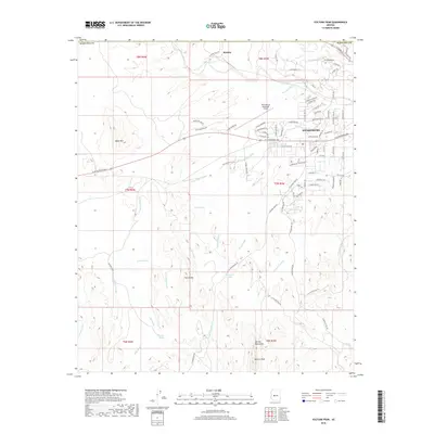 2018 Map of Vulture Peak, 2018 Print