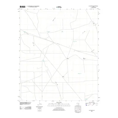 2010 Map of W T Ranch, 2010 Print