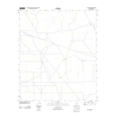 2012 Map of W T Ranch, 2012 Print