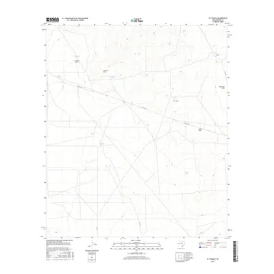 2016 Map of W T Ranch, 2016 Print