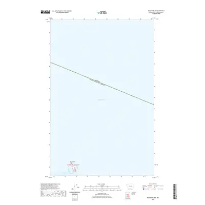2020 Map of Waadah Island, 2020 Print