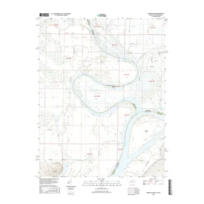 2016 Map of Wabash Island, 2016 Print