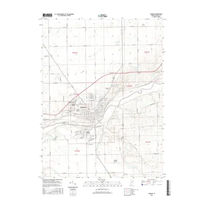 2016 Map of Wabash, 2016 Print