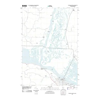 2010 Map of Wabasha North, 2010 Print