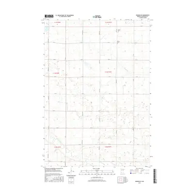 2016 Map of Wabasso SE, 2016 Print