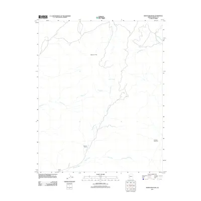 2011 Map of Wabayuma Peak, 2011 Print