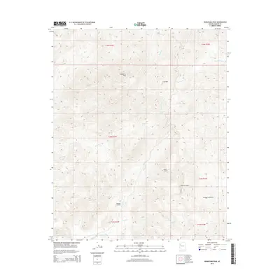2014 Map of Wabayuma Peak, 2014 Print