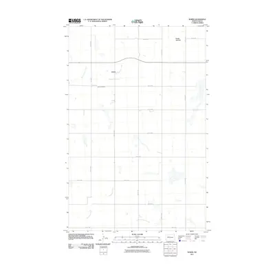 2011 Map of Wabek, 2011 Print