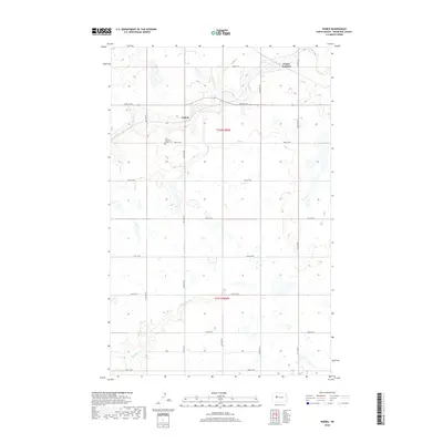 2018 Map of Wabek, 2018 Print