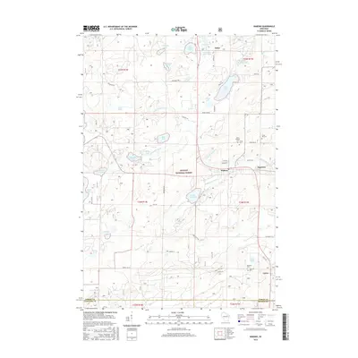 2015 Map of Wabeno, 2015 Print