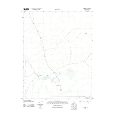 2011 Map of Wabuska, 2011 Print