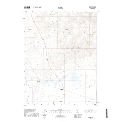 2018 Map of Wabuska, 2018 Print