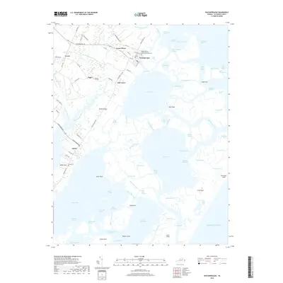 2019 Map of Wachapreague, 2019 Print