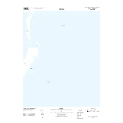 2013 Map of Wachapreague OE E, 2013 Print