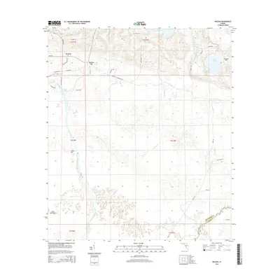 2015 Map of Wacissa, 2015 Print