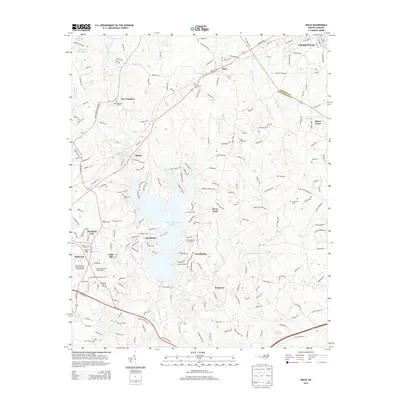 2013 Map of Waco, 2013 Print