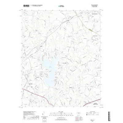 2019 Map of Waco, 2019 Print