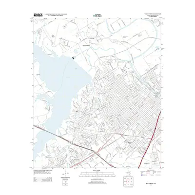 2012 Map of Waco West, 2012 Print
