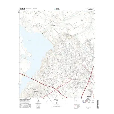 2016 Map of Waco West, 2016 Print
