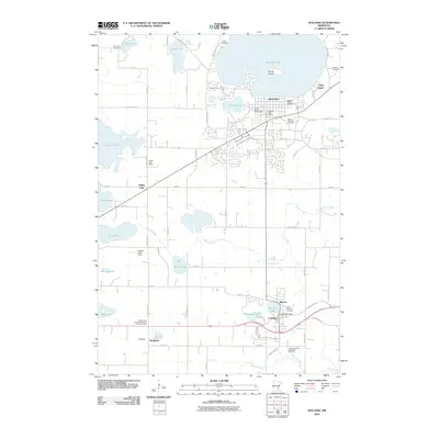 2010 Map of Waconia, 2010 Print