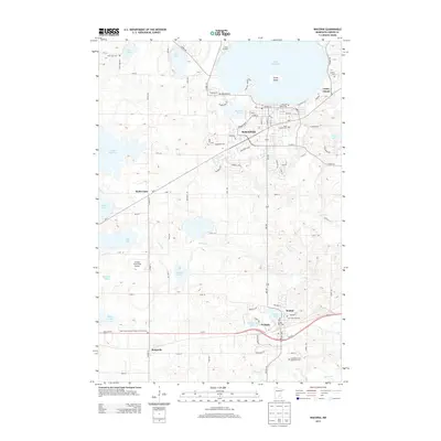 2013 Map of Waconia, 2013 Print