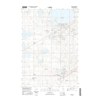 2016 Map of Waconia, 2016 Print