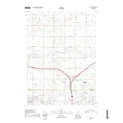 2019 Map of Wacousta, 2019 Print