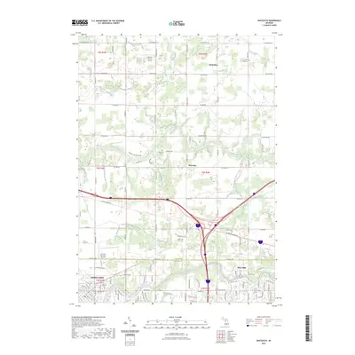 2023 Map of Wacousta, 2023 Print