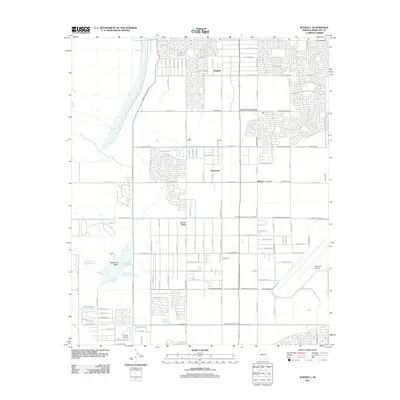 2011 Map of Waddell, 2011 Print