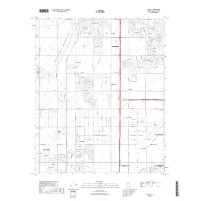 2018 Map of Waddell, 2018 Print