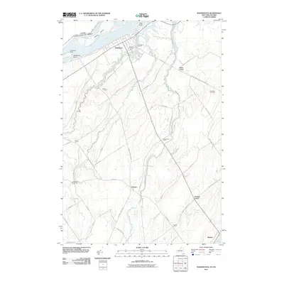 2011 Map of Waddington, 2011 Print