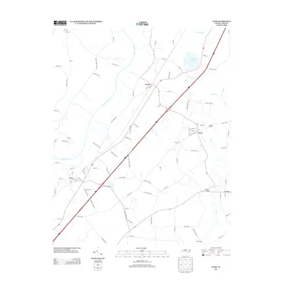 2013 Map of Wade, 2013 Print