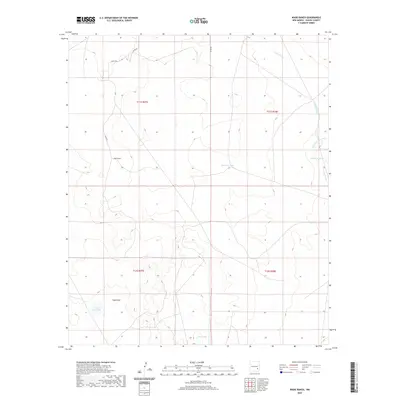 2020 Map of Wade Ranch, 2020 Print