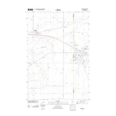 2013 Map of Wadena, 2013 Print