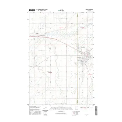 2016 Map of Wadena, 2016 Print
