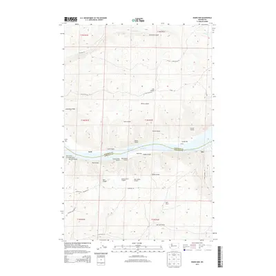 2014 Map of Wades Bar, 2014 Print