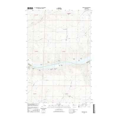2017 Map of Wades Bar, 2017 Print