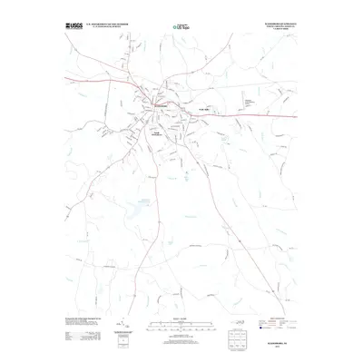 2013 Map of Wadesboro, 2013 Print