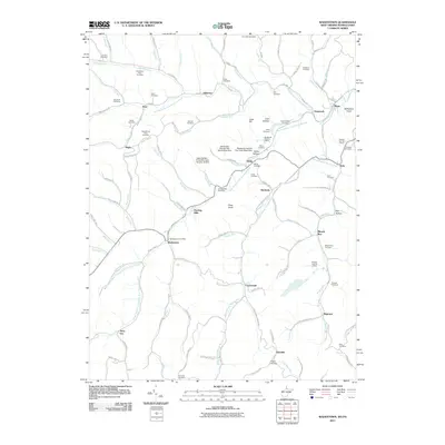 2011 Map of Wadestown, 2011 Print