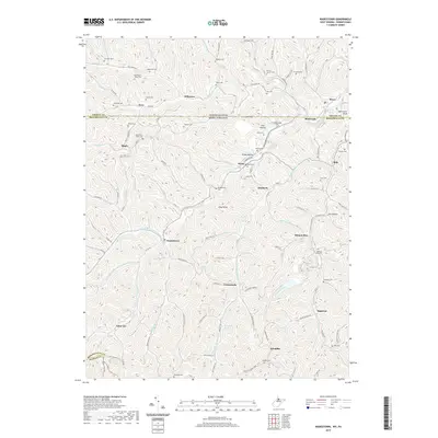 2019 Map of Wadestown, 2019 Print