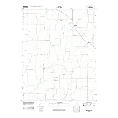 2010 Map of Wadesville, 2010 Print