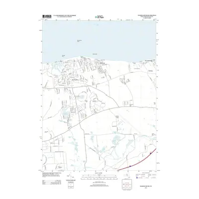 2013 Map of Wading River, 2013 Print