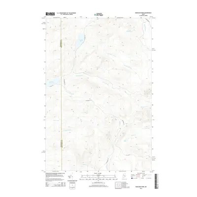 2014 Map of Wadleigh Pond, 2014 Print