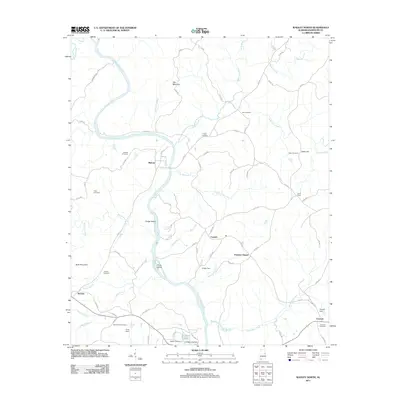 2011 Map of Wadley North, 2011 Print