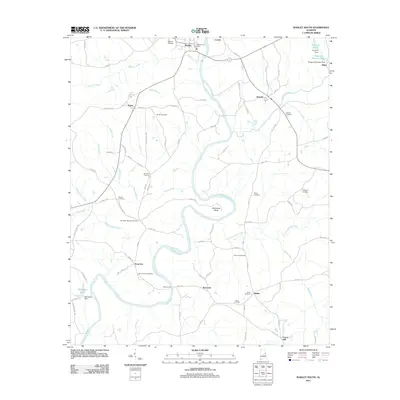 2011 Map of Wadley South, 2011 Print