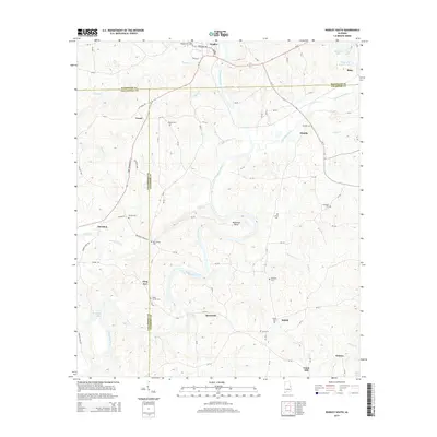 2014 Map of Wadley South, 2014 Print